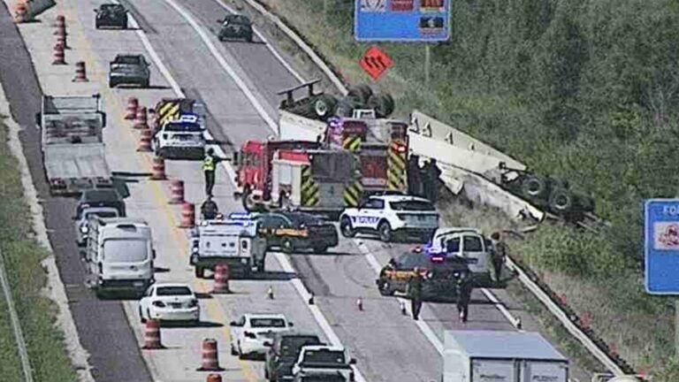 1 погибший в аварии с участием полуавтобуса на И-270