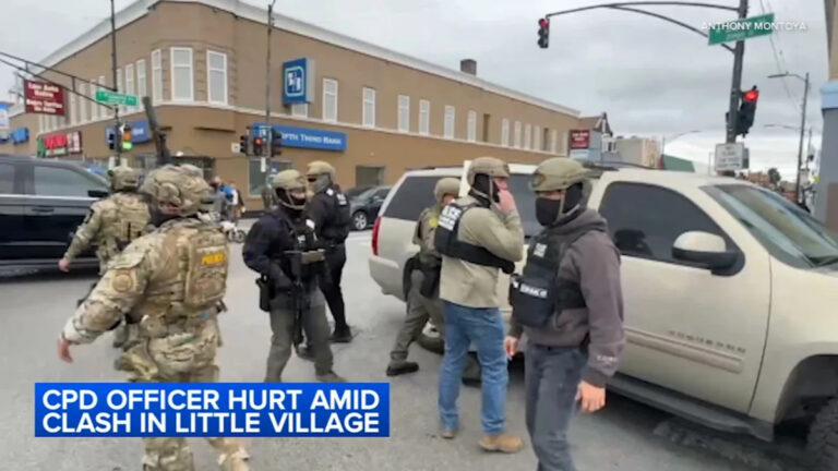 Выстрелы в агентов пограничного патруля во время иммиграционной операции в Литл-Виллидж, сообщает DHS