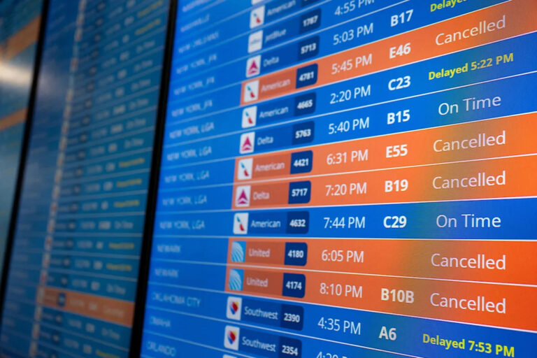 Аэропорт Акрон-Кантон не пострадал от роста числа отмененных рейсов — Кливленд