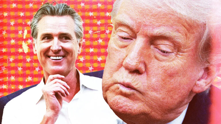 Ньеса Трампа говорит, что знает, почему Трамп злится на троллинг Ньюсома