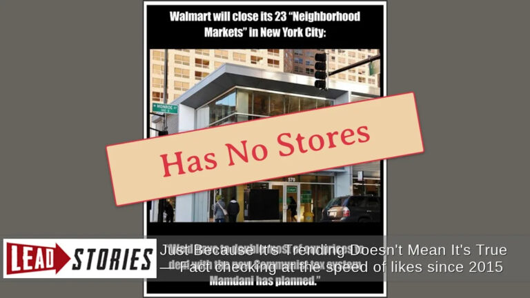 Walmart не закроет 23 «соседских рынка» из-за налогов на мамдани — на момент написания этой статьи розничный торговец не имеет присутствия в Нью-Йорке