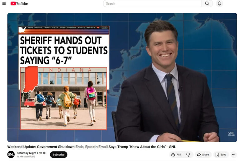 Видео с пародией на студентов, которые говорят «6-7», становится вирусным после появления «SNL»