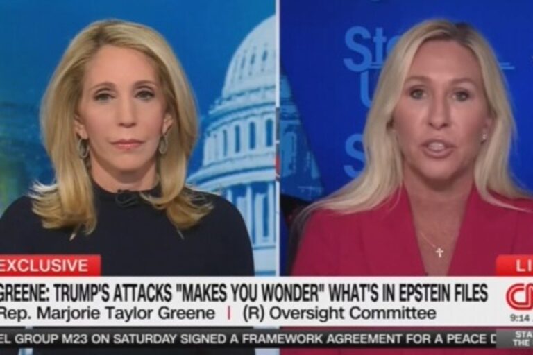 Марджори Тейлор Грин выкидывает верительные грамоты Трампа и предполагает, что Израиль может надавить на него, чтобы он не разглашал файлы Эпштейна