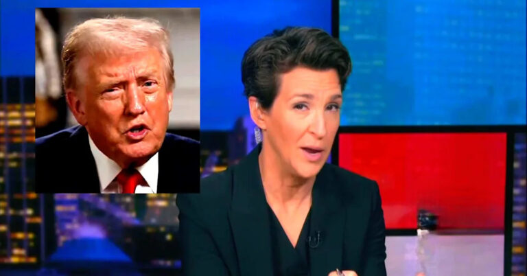 Рэйчел Мэддоу из MSNBC обвинила Трампа в «безумии», которое «на этой неделе вот-вот взорвется»