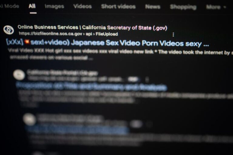 Рекламодатели порно нацелены на сайт госсекретаря Калифорнии