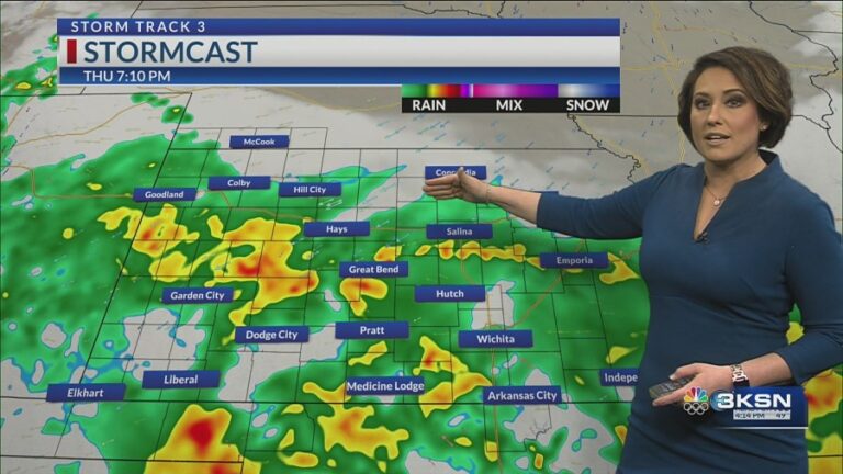 Прогноз Storm Track 3: дождь движется в остальную часть недели, возможны некоторые грохоты