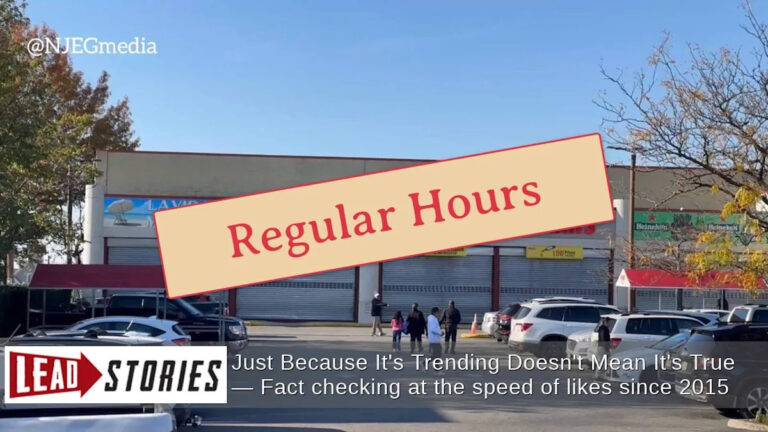 Супермаркет Food Bazaar в Северном Бергене не закрывал магазин и не закрывал защитные ворота с тех пор, как 1 ноября были отменены платежи SNAP