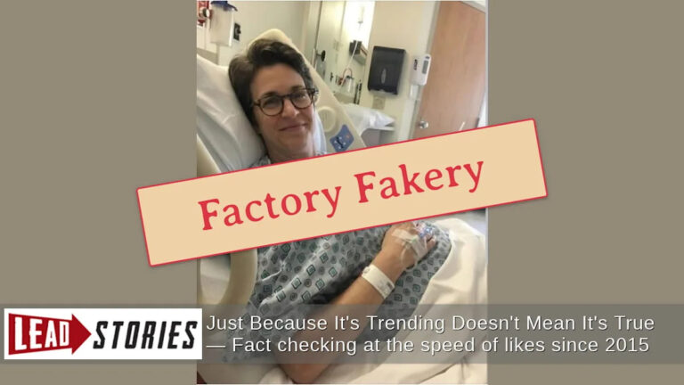 Проверка фактов: «Долгий путь впереди, но я верю в восстановление …» — это не настоящая статья Мэддоу, Гауффа, Сунака и других знаменитостей — примечания с удачным больным кровом — еще одна фальшивая афера с новостями