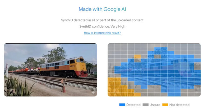 Искусственный интеллект манипулирует изображениями «поезда для облегчения наводнений» в Таиланде, вводя в заблуждение онлайн